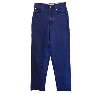 Everlane Jeans Womens 25T Blue Way High Straight Leg Organic Cotton Blend NWT